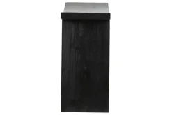 Light en Living Kruk 47x24x50 cm NIEKE zwart