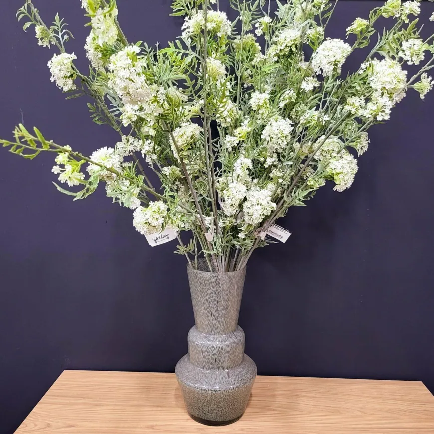 Light en Living Kunsttak 110X20X5 Cm GYPSOFILA groen-creme