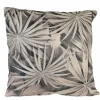 Light en Living Kussen ISHIRI print bruin vierkant