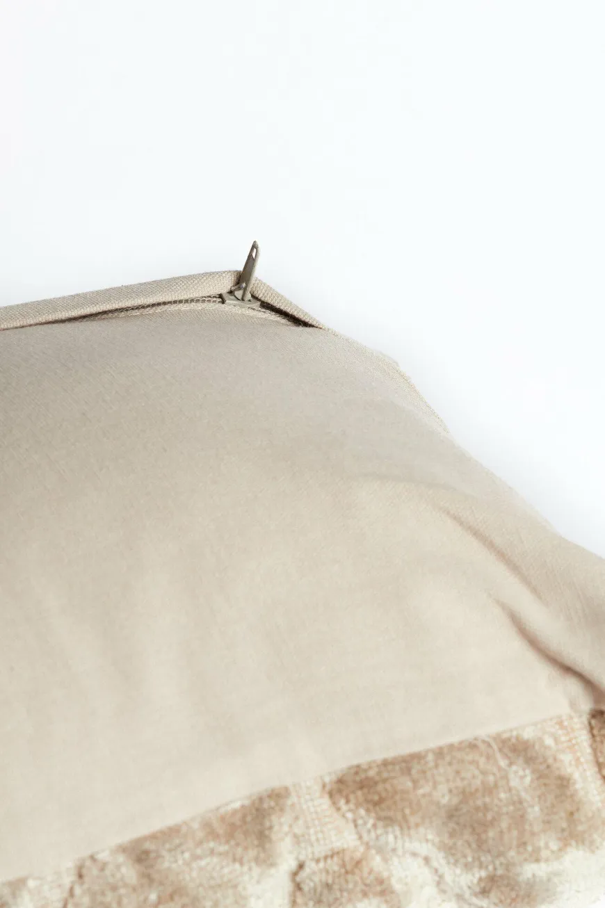 Light en Living Kussen 45x45 cm ZIRAFI beige