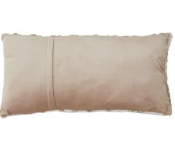 Light en Living Kussen 60x30 cm MABLY velvet crème-bruin