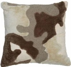 Light en Living Kussen 45x45 cm CETUNO crème+donker bruin