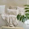 Light en Living Kussen 60x30 cm COMBARRO crème