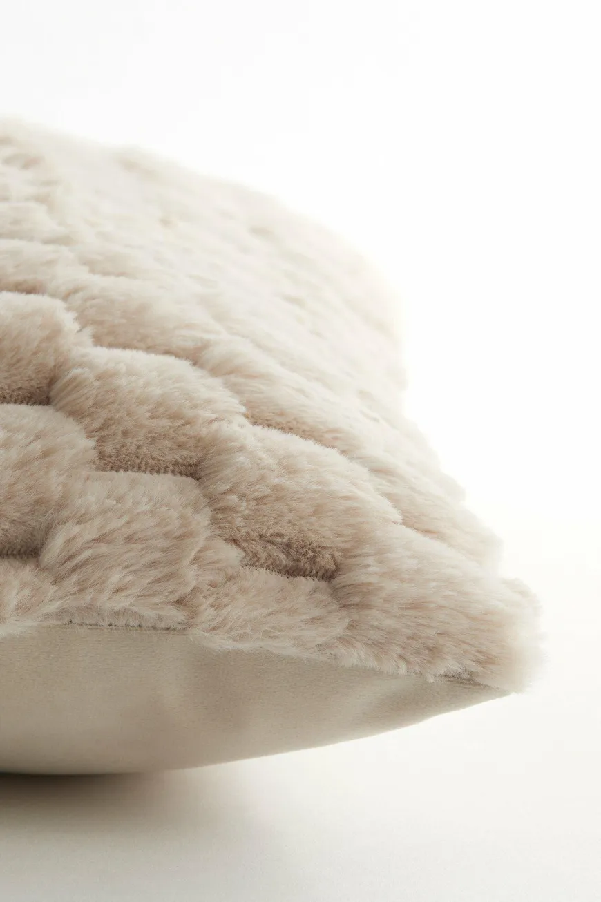 Light en Living Kussen 45x45 cm VIENNE velvet beige