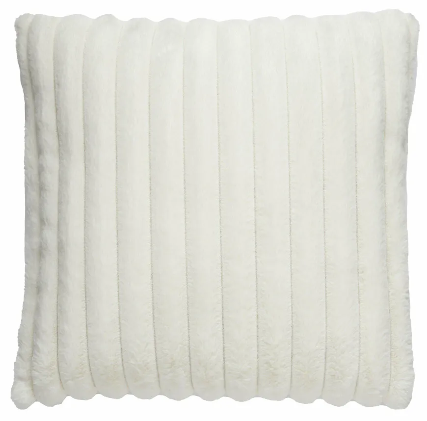 Light en Living Kussen 45x45 cm VAJEN velvet crème