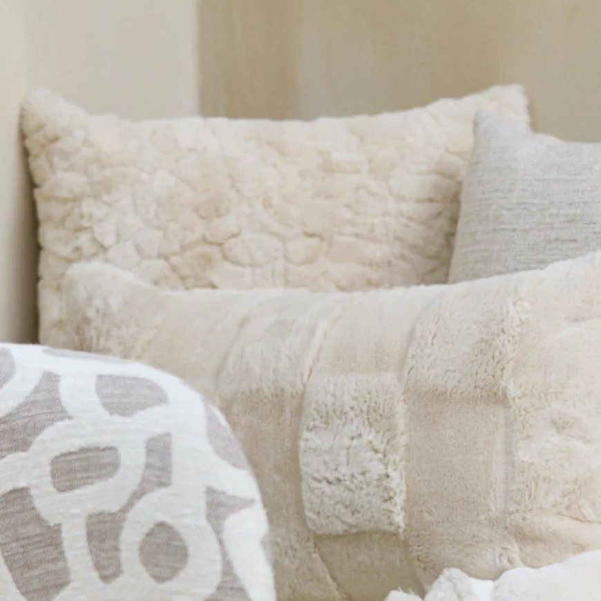 Light en Living Kussen 45x45 cm MORELLA beige