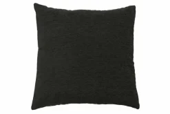 Light en Living Kussen 45x45 cm GARALO velours donker bruin/licht goud