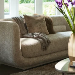 Light en Living Kussen 45x45 cm BOCANDA - zilver of taupe