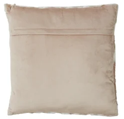 Light en Living Kussen 45x45 cm MABLY velvet crème-bruin