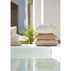 Light en Living Kussen 45x45 cm SARMI crème