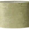Light en Living Lampenkap ovaal recht smal GEMSTONE olive - diverse maten