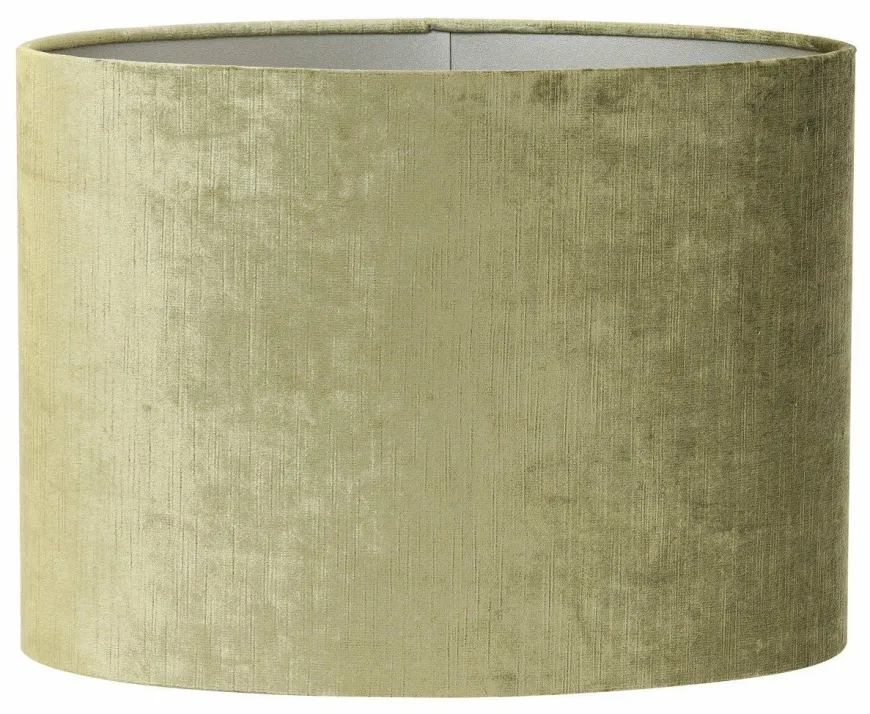 Light en Living Lampenkap ovaal recht smal GEMSTONE olive - diverse maten