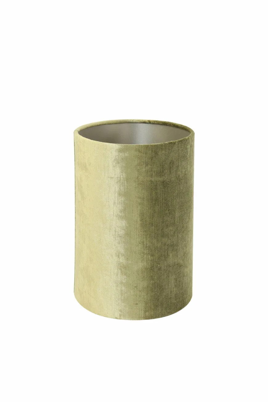 Light en Living Lampenkap ovaal recht smal GEMSTONE olive - diverse maten