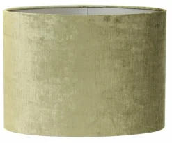 Light en Living Lampenkap ovaal recht smal GEMSTONE olive - diverse maten