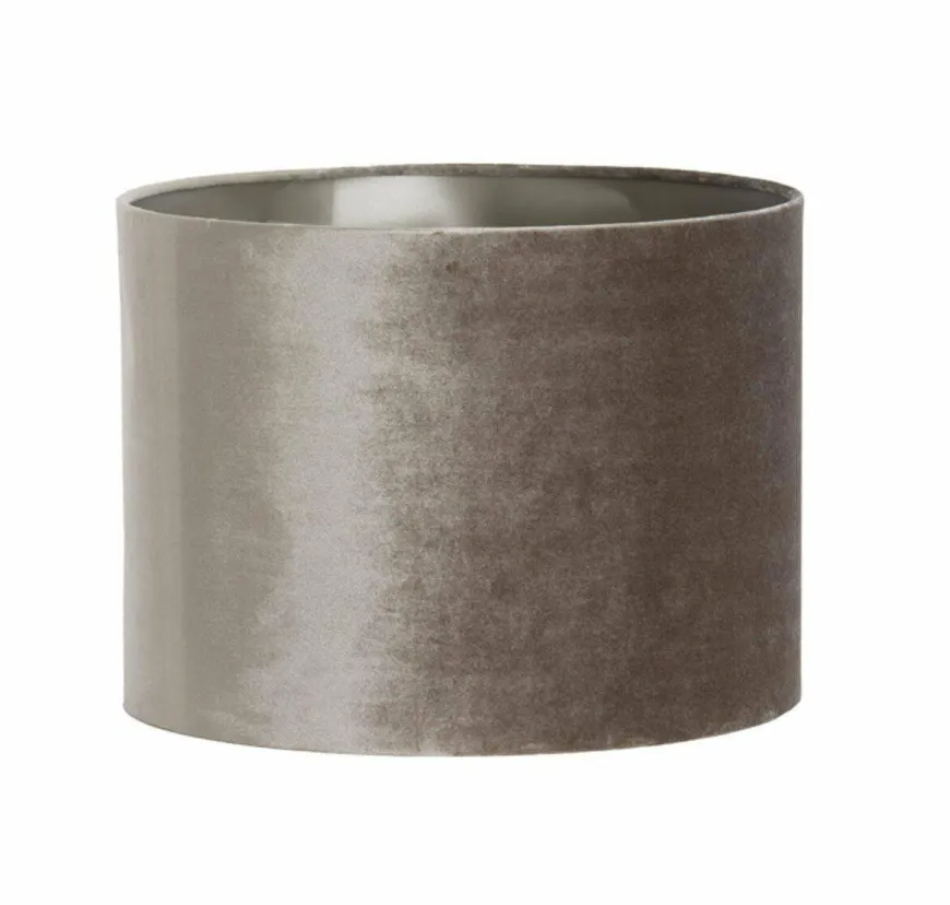 Light en Living Lampenkap cilinder 40-40-30 cm PALATA taupe