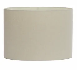 Light en Living Lampenkap ovaal recht smal 58-24-32 cm LIVIGNO eiwit