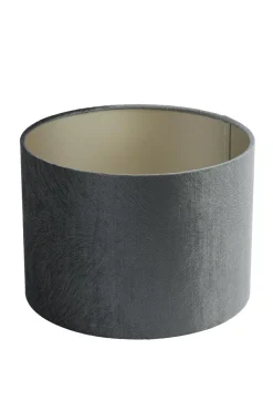 Light en Living Lampenkap cilinder 30-30-21 cm LUBIS grijs