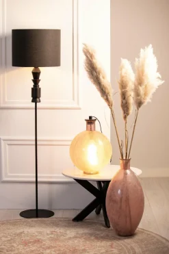 Light en Living Lampenkap cilinder 40-40-30 cm LIVIGNO zwart