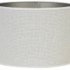 Light en Living Lampenkap cilinder SAVERNA eiwit Ø25
