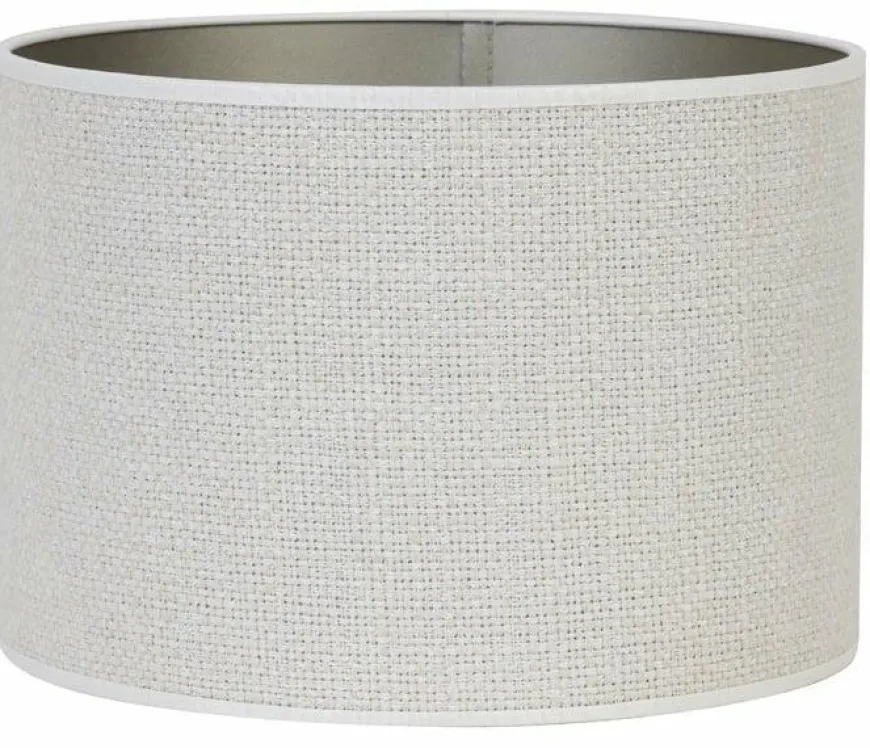 Light en Living Lampenkap cilinder SAVERNA eiwit Ø25