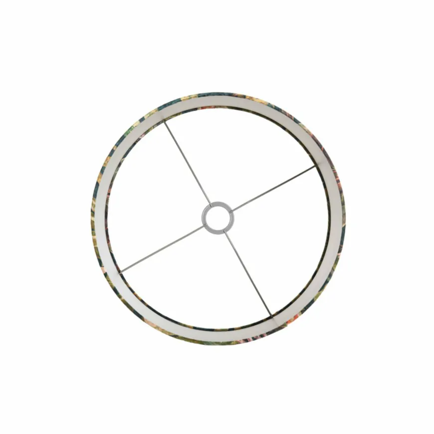 Light en Living Lampenkap cilinder 40-40-30 cm PASSION glans groen