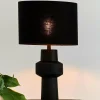 Light en Living Lampenkap cilinder 35-35-25 cm LIVIGNO zwart