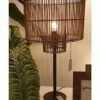 Light en Living Lampenkap RODGER bamboo Bruin Ø30x25 cm