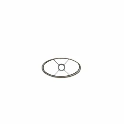 Light en Living Lampenkap ovaal recht smal 30-15-25 cm PALATA taupe