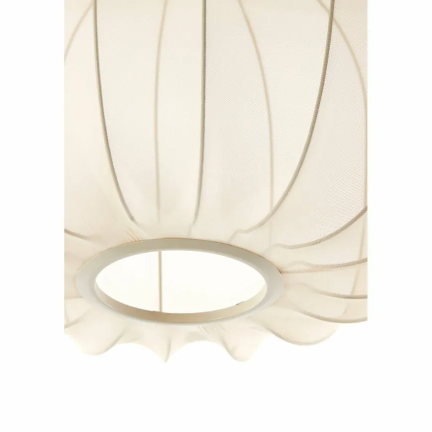 Light en Living Lampenkap Ø40x30 cm PLUMERIA zand