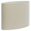 Light en Living Lampenkap ovaal recht smal 45-21-32 cm LIVIGNO eiwit