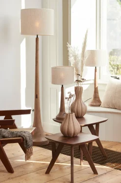 Light en Living Lampenkap cilinder 30-30-21 cm BRESKA parel wit