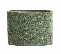 Light en Living Lampenkap ovaal recht smal 38-17,5-28 cm OSIRE groen