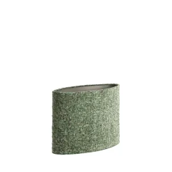 Light en Living Lampenkap ovaal recht smal 38-17,5-28 cm OSIRE groen
