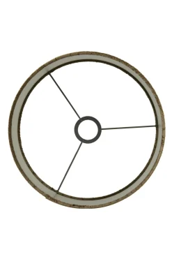 Light en Living Lampenkap cilinder PRAYA bruin - 2 maten