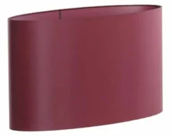 Light en Living Lampenkap ovaal recht 38x17,5x28 cm IMANI bordeaux