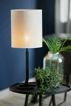 Light en Living Lampenkap cilinder 25-25-30 cm BRESKA parel wit