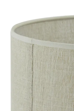 Light en Living Lampenkap cilinder 25-25-30 cm BRESKA parel wit