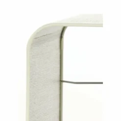 Light en Living Lampenkap vierkant rond hoog 25-25-30 cm BRESKA parel wit