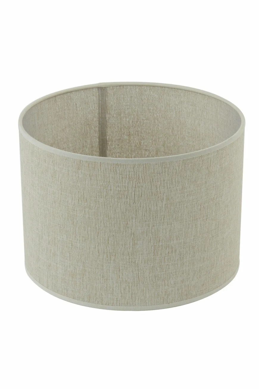 Light en Living Lampenkap cilinder 40-40-30 cm BRESKA parel wit