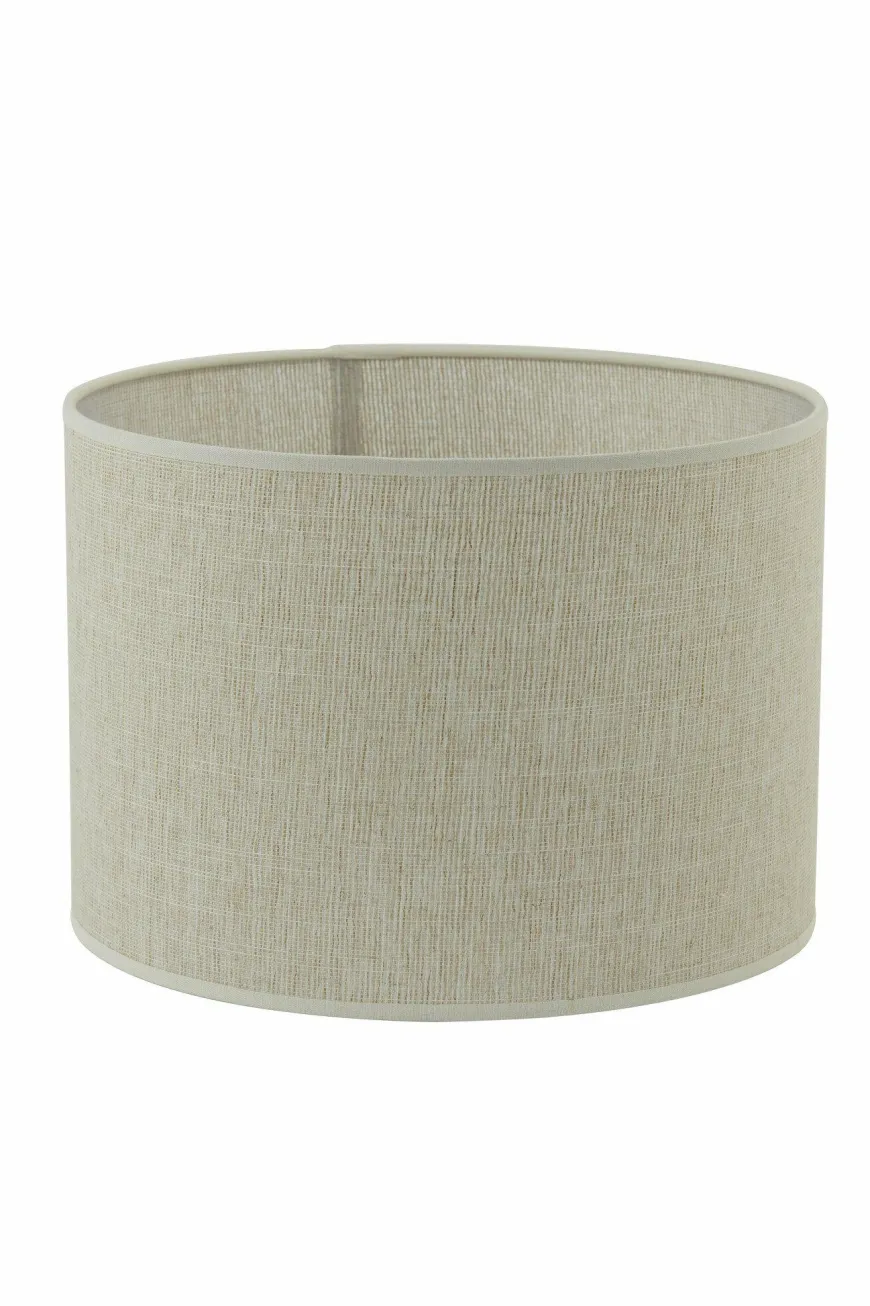 Light en Living Lampenkap cilinder 40-40-30 cm BRESKA parel wit