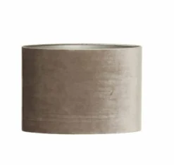 Light en Living Lampenkap ovaal recht smal 38-17,5-28 cm PALATA taupe