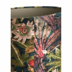 Light en Living Lampenkap ovaal recht smal 38-17,5-28 cm PASSION glans groen