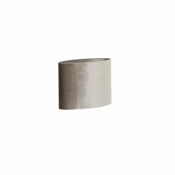 Light en Living Lampenkap ovaal recht smal 45-21-32 cm PALATA taupe
