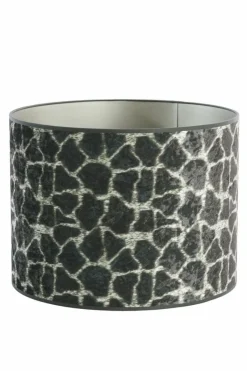 Light en Living Lampenkap cilinder MOSA bruin - Ø 40 cm