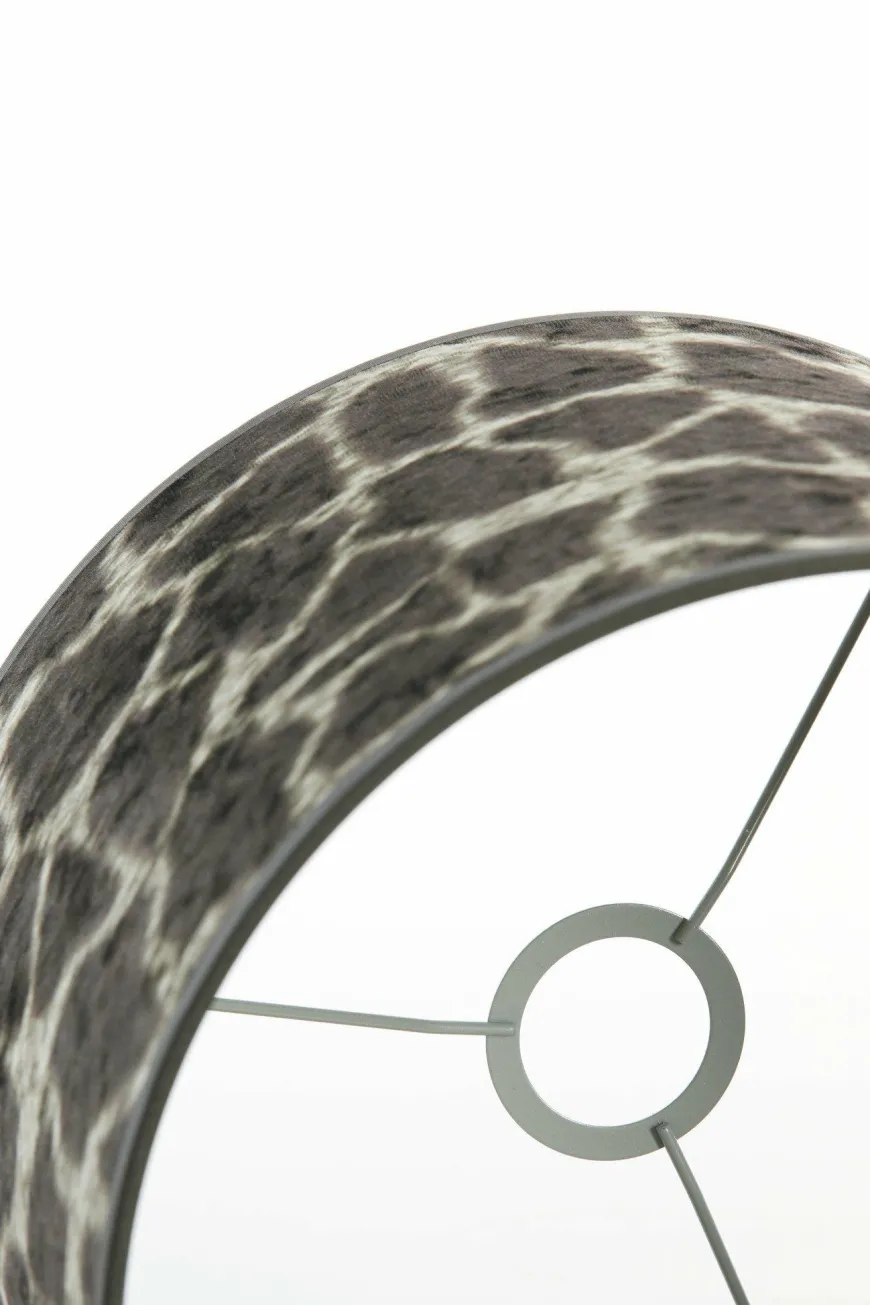 Light en Living Lampenkap cilinder MOSA bruin - Ø 40 cm