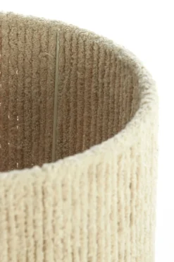 Light en Living lampenkap cilinder 30-30-40 cm MEDANA chenille crème