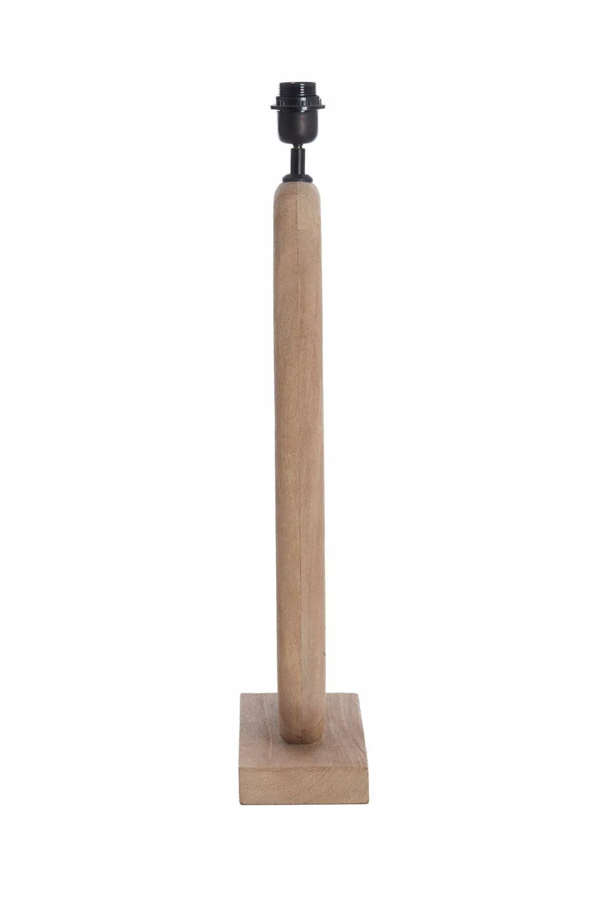 Light en Living Lampvoet 30x12x59 cm PACECO hout mat naturel