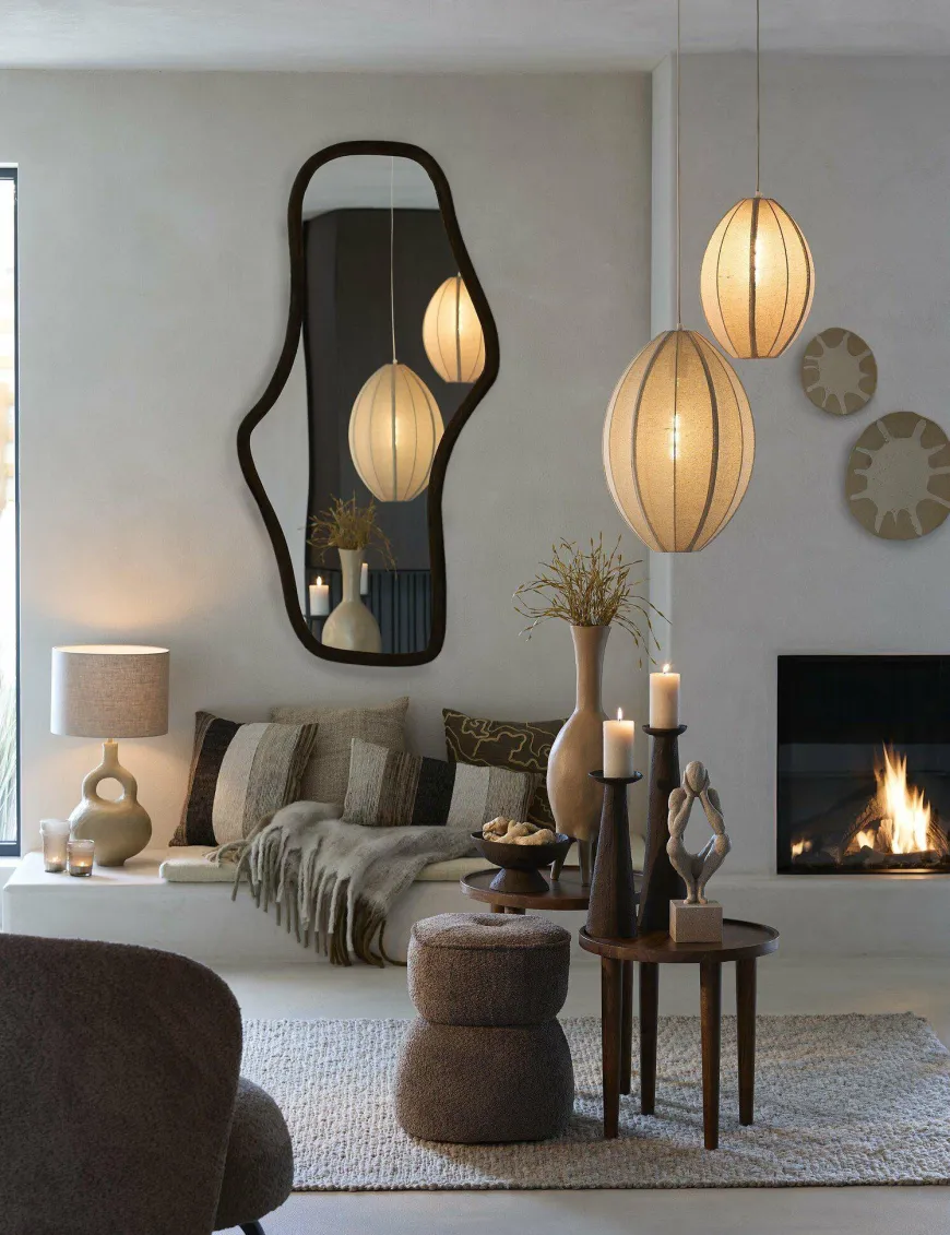 Light en Living Lampvoet 19x17x30 cm IMOLA zand