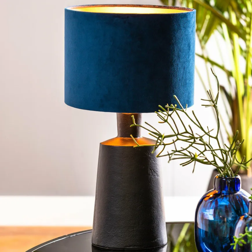 Light en Living Lampvoet 15x11,5x32 cm BALOE mat zwart