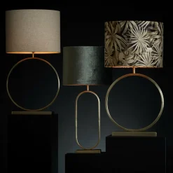Light en Living Lampvoet JAMIRI licht goud - 2 maten